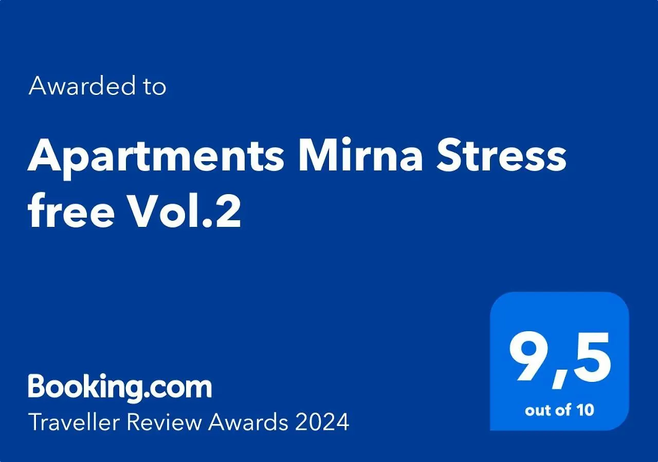 Apartments Mirna Stress Free Vol.2 Umag